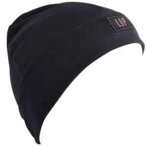 L&P Boston Cotton Beanie Black