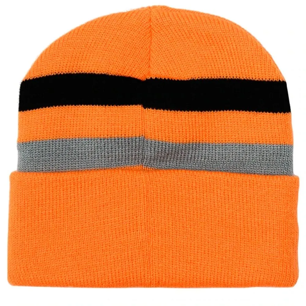 Lines Beanie Orange