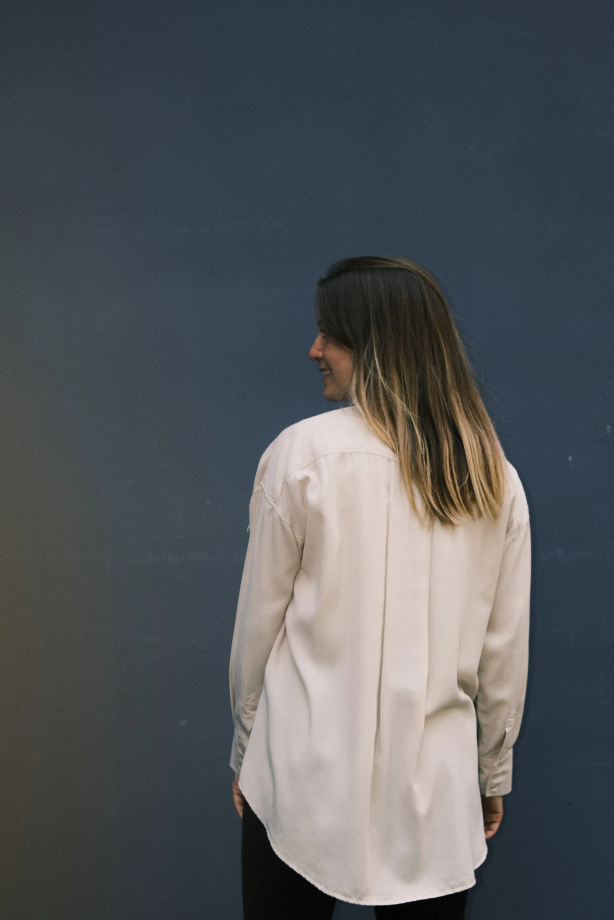 long shirt - glenn - sand