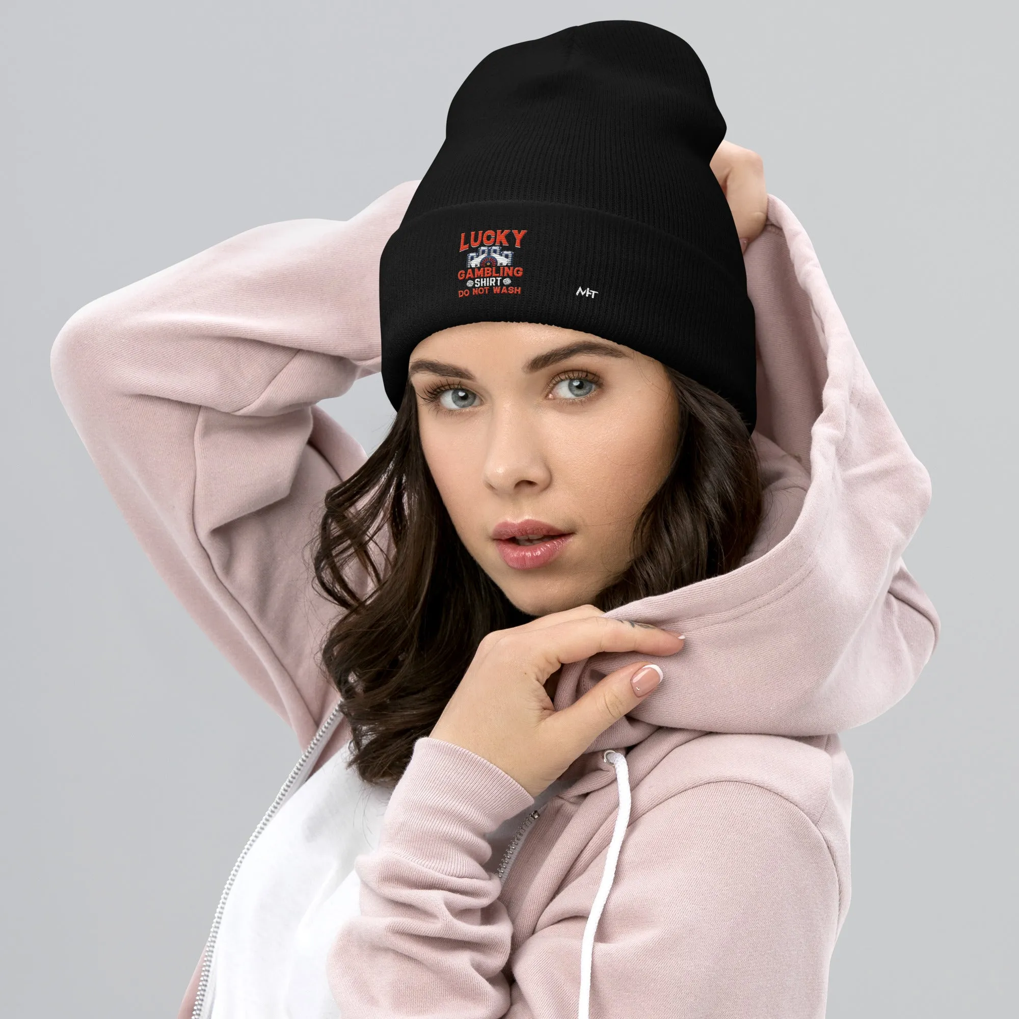 Lucky Gambling Shirt: Do Not Wash - Cuffed Beanie
