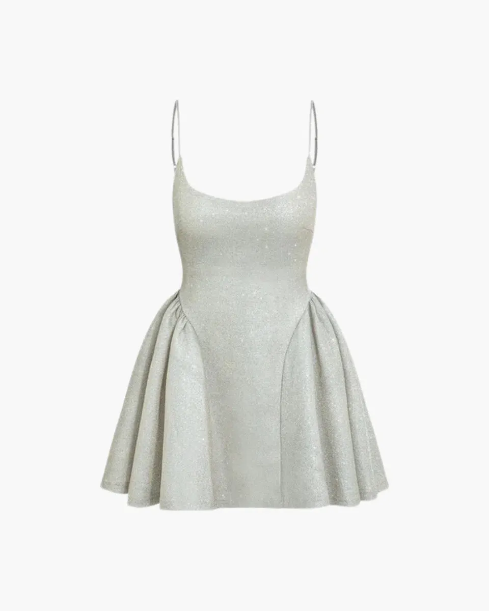Lucrezia – Pleated details – Mini dress