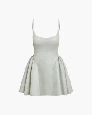 Lucrezia – Pleated details – Mini dress