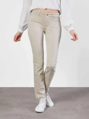 Mac T Dream 5401 0355 Jeans Straight Leg 214W Smoothly Beige
