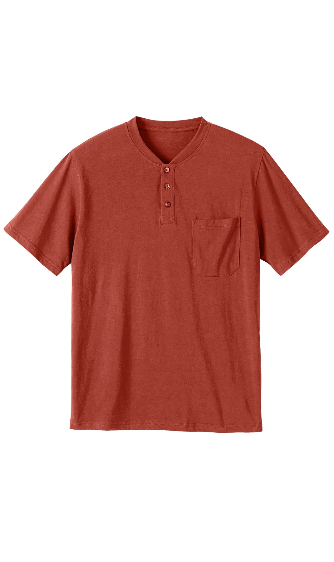 Men's Henley Short Sleeve – Nice, a Pocket!