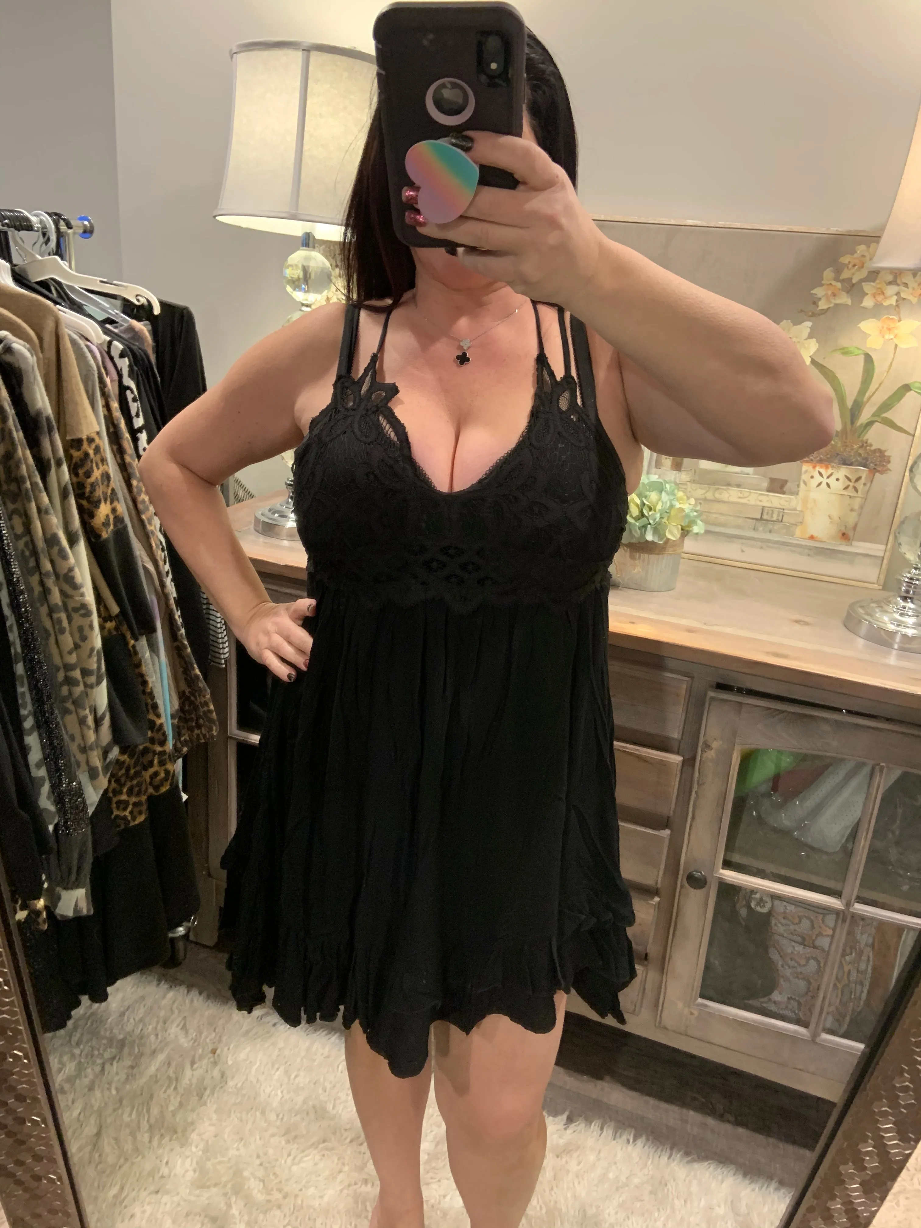 Monterey Dress Slip Dress - Black or White