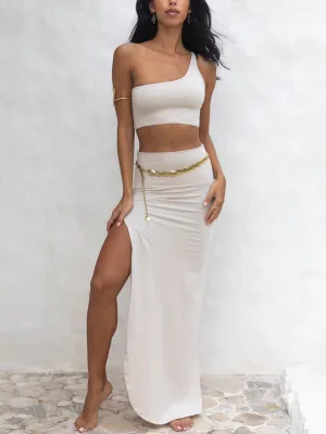 Nefertiti Skirt - Sandy Pearl