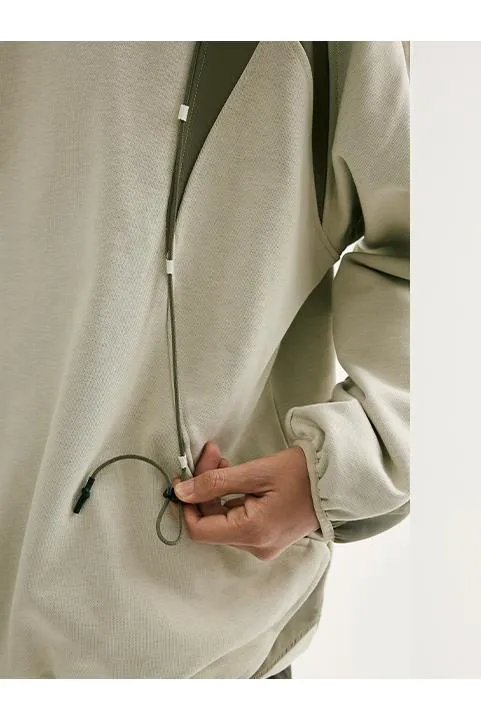 NORYBRAND パッチワーククルーネックスウェットシャツ NGA014