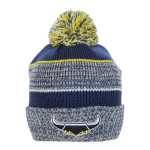 NRL Blitz Beanie - North Queensland Cowboys - Winter Hat - Adult - OSFM