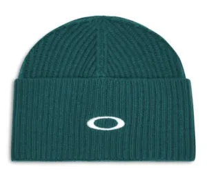 Oakley Ellipse Ribbed Beanie Hunter Green