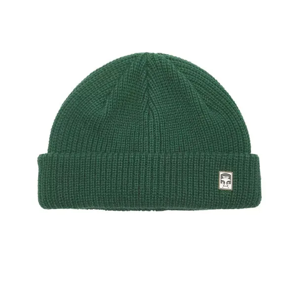 Obey Micro Beanie - Dark Cedar
