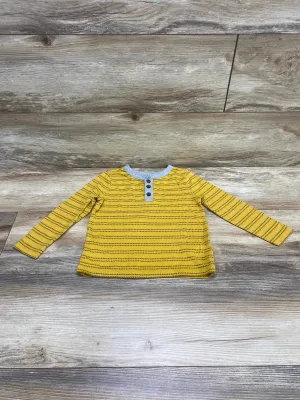 Old Navy Henley Shirt Yellow sz 3T