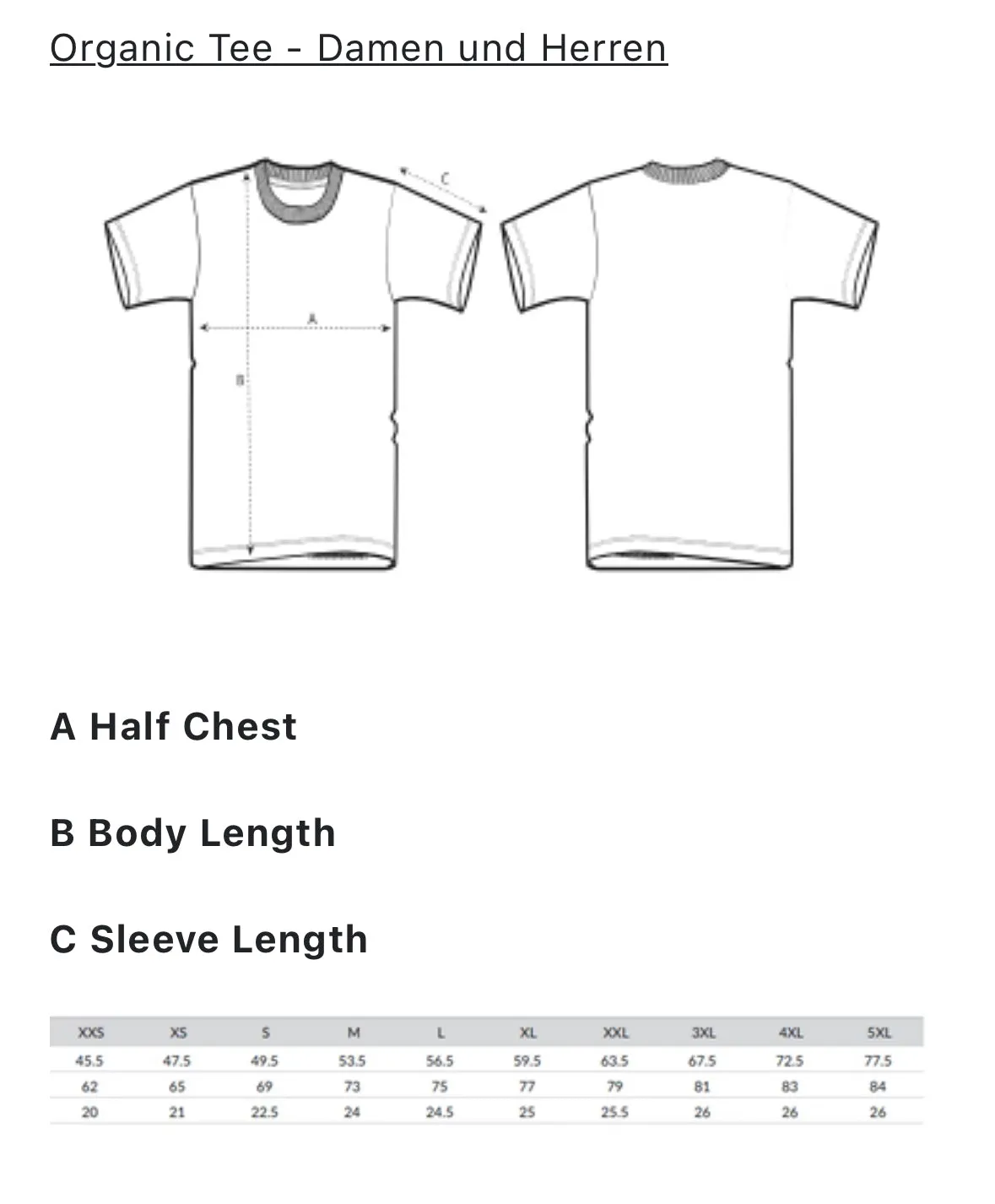 Organic Tee radial sun