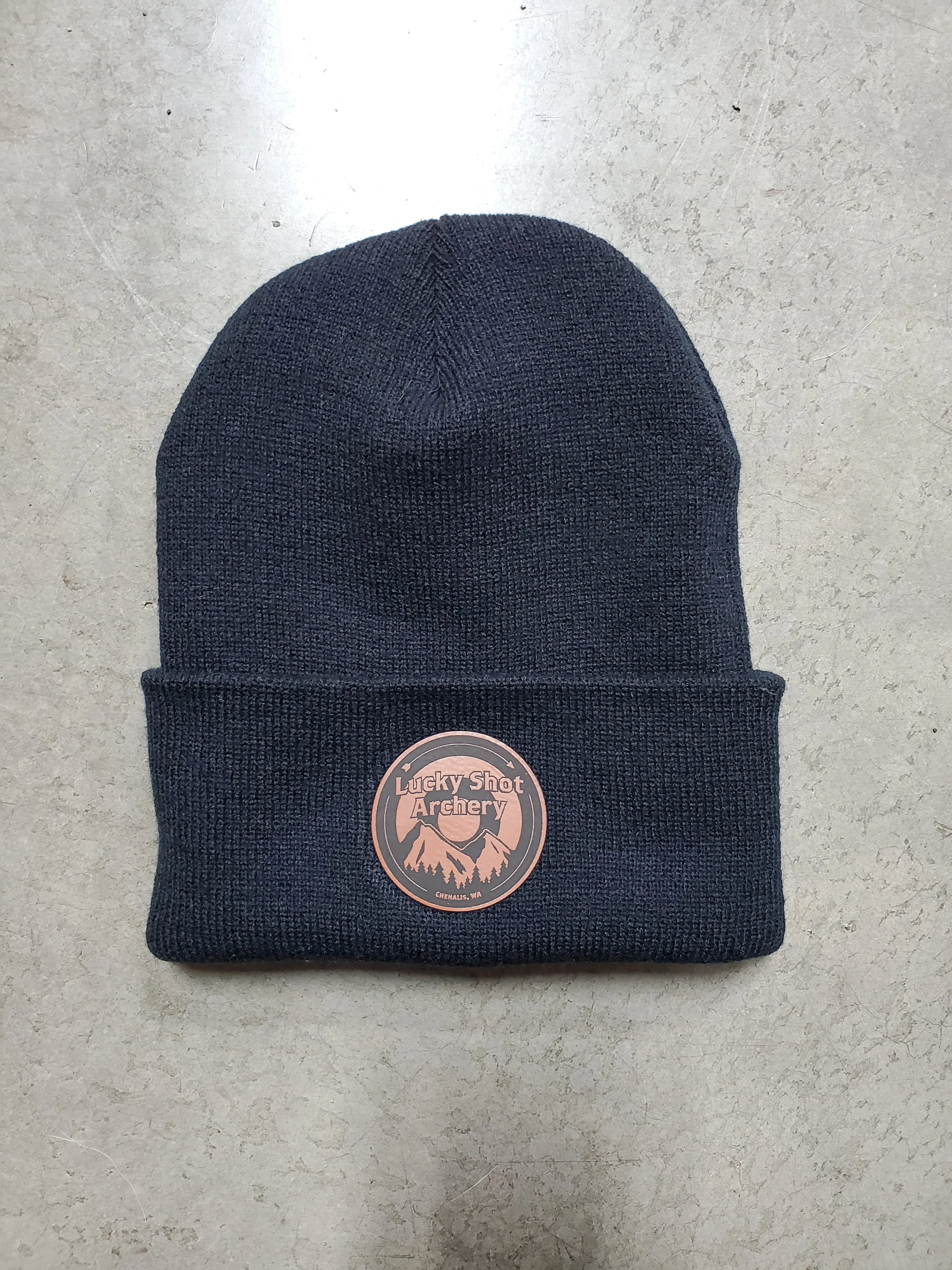 Patch Beanie (Knit)