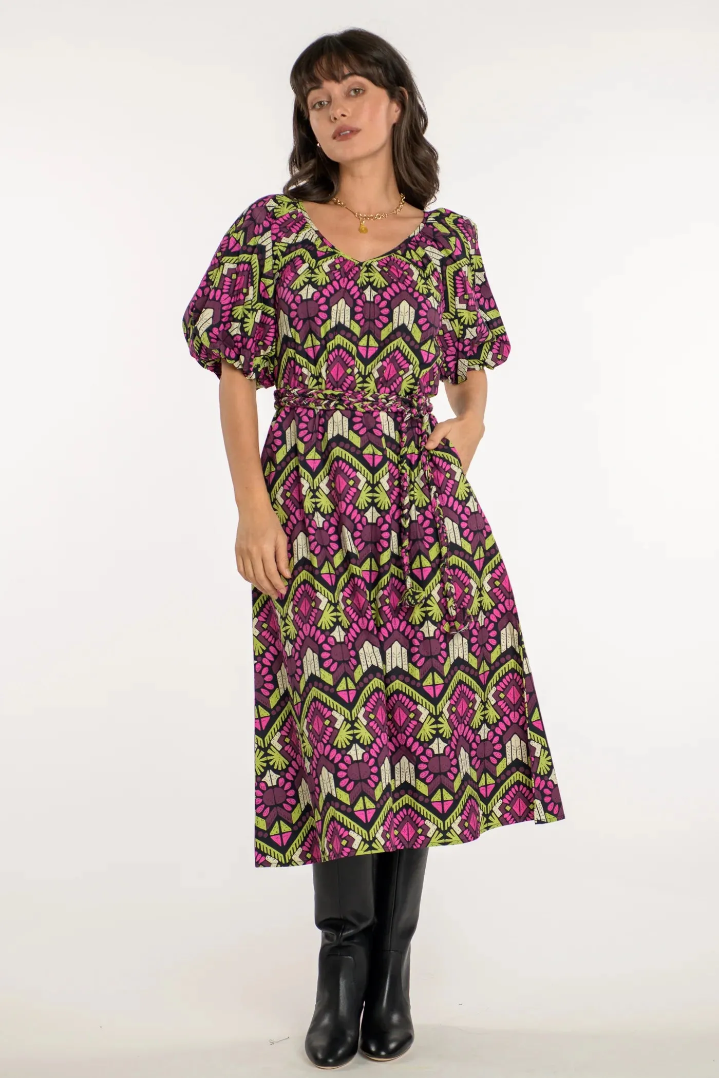 Penny Dress in Aztec