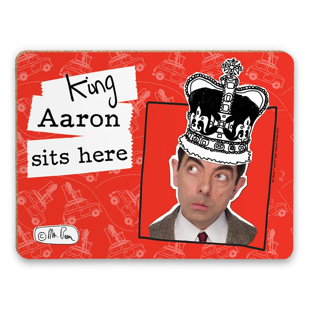 Personalised Awesome Bean Placemat