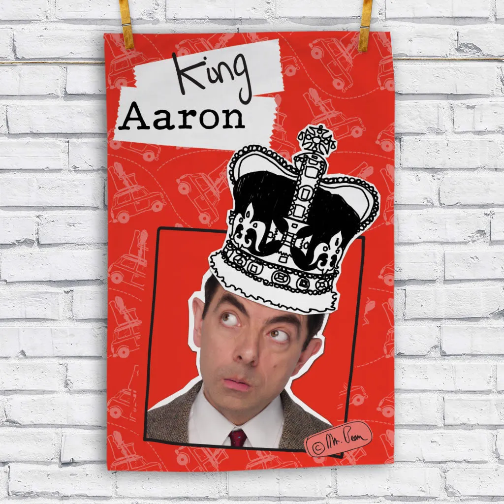 Personalised Awesome Bean Tea Towel