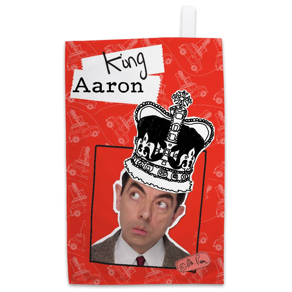 Personalised Awesome Bean Tea Towel