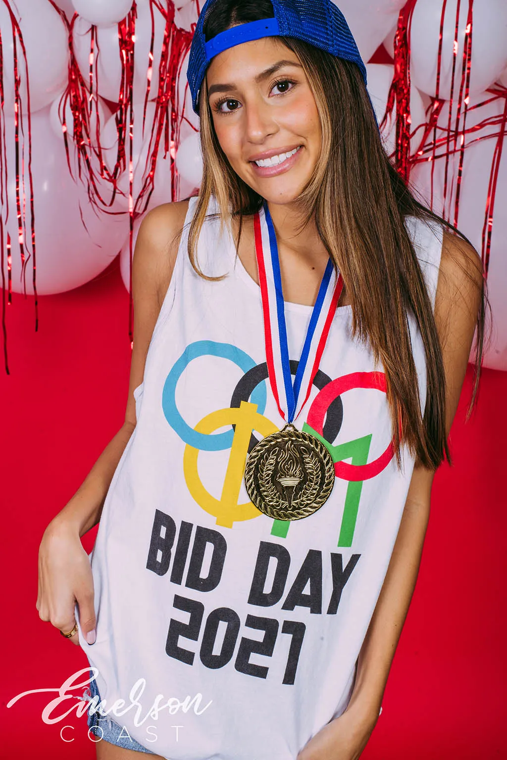 Phi Mu Brought Home The Gold Bid Day Tank