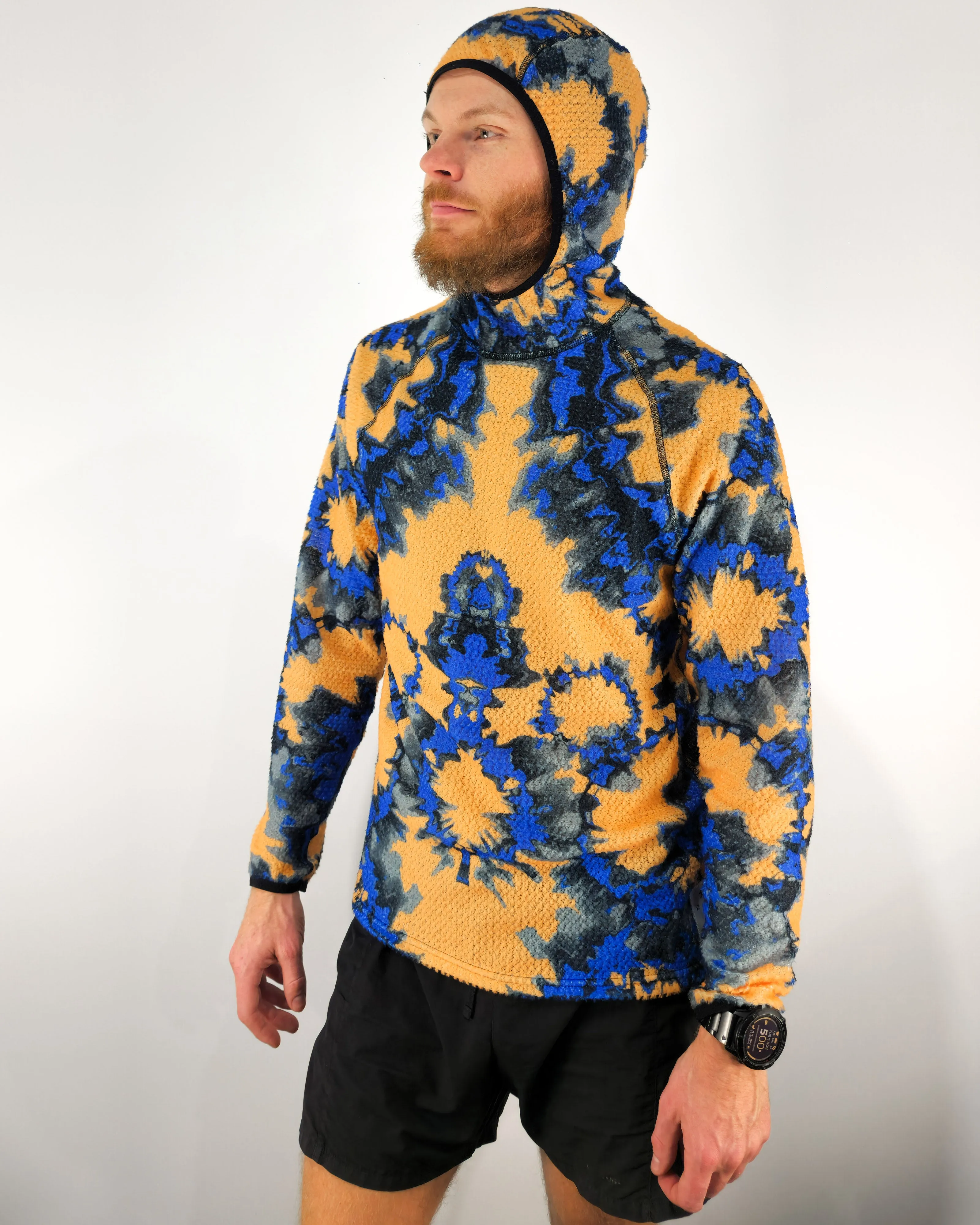 Printed Alpha Direct 90 Hoodie "Shibori"