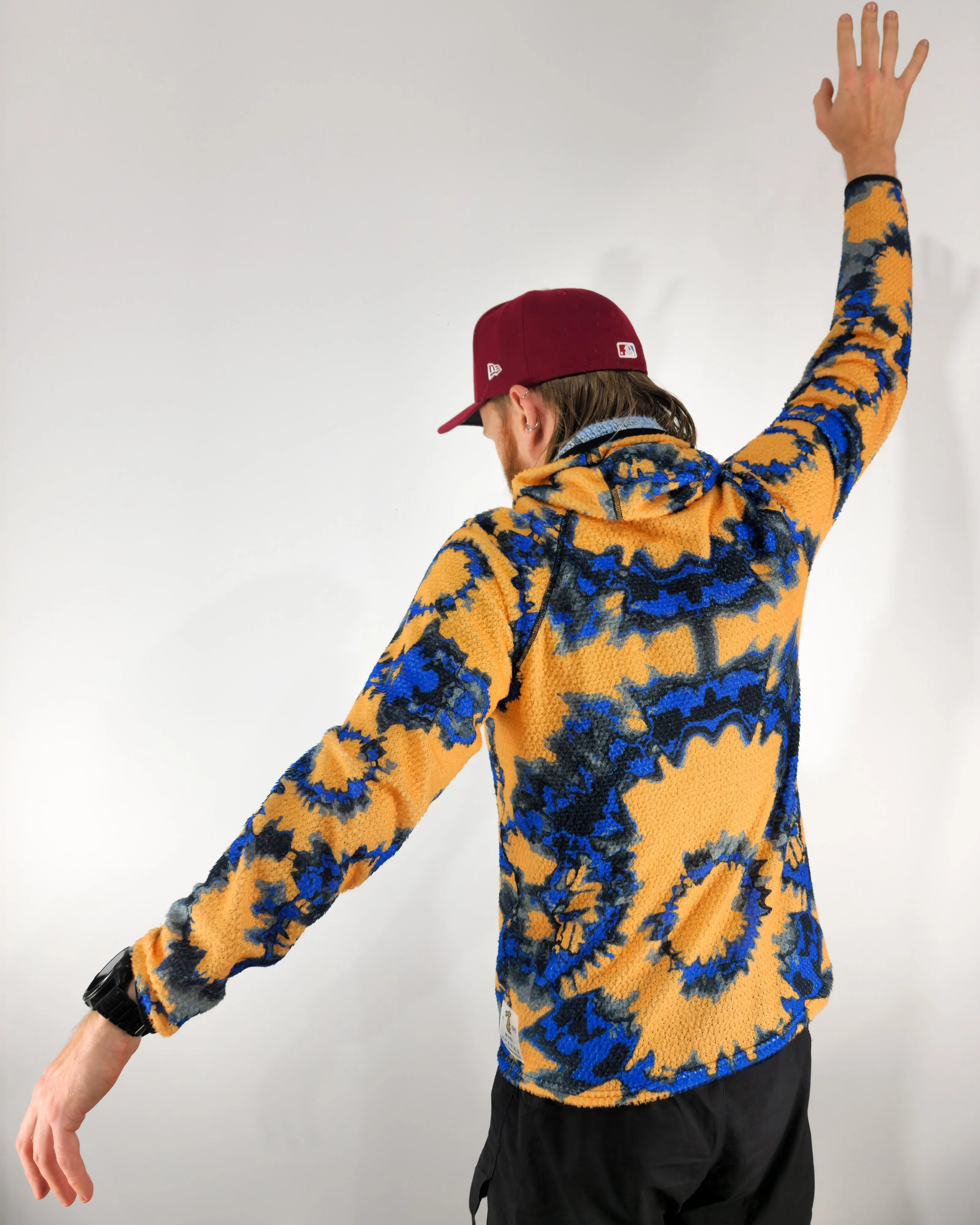 Printed Alpha Direct 90 Hoodie "Shibori"