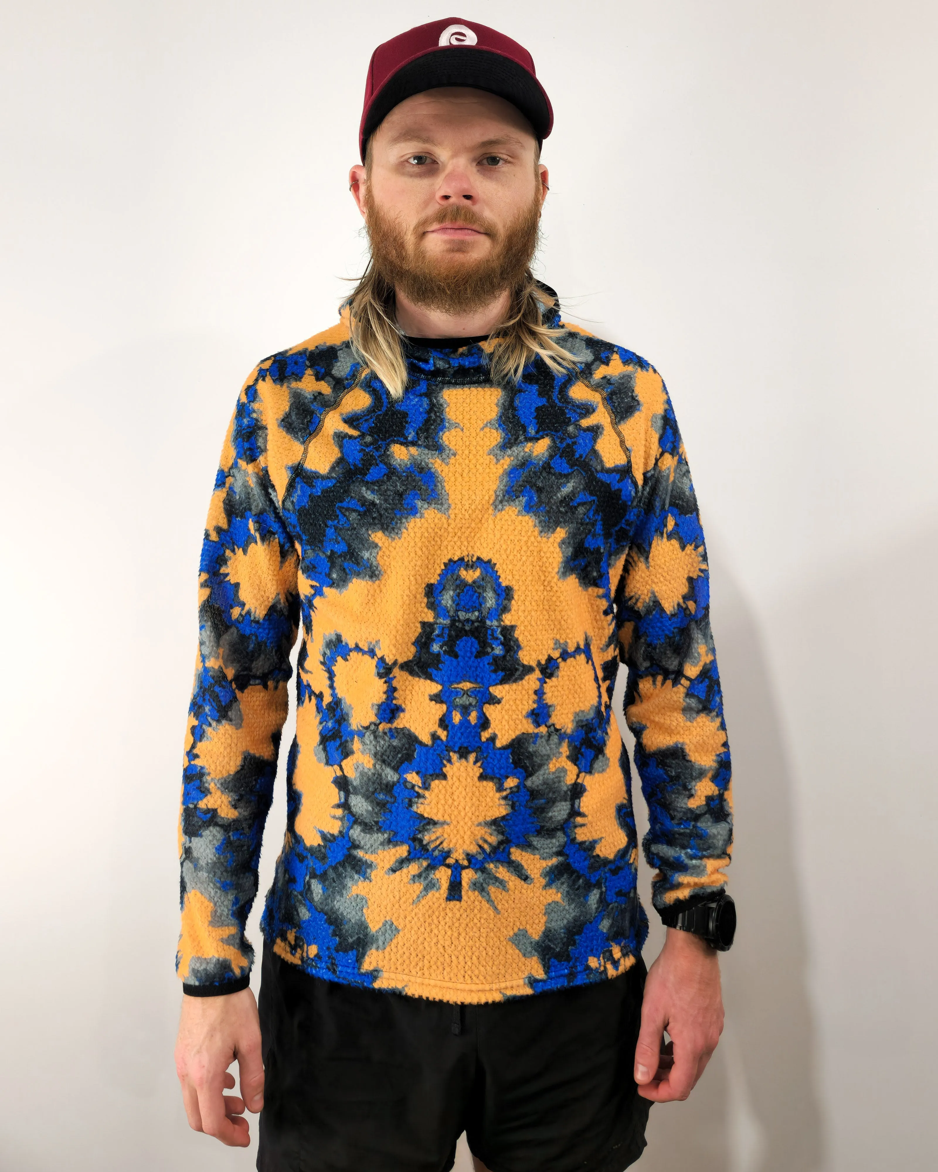 Printed Alpha Direct 90 Hoodie "Shibori"