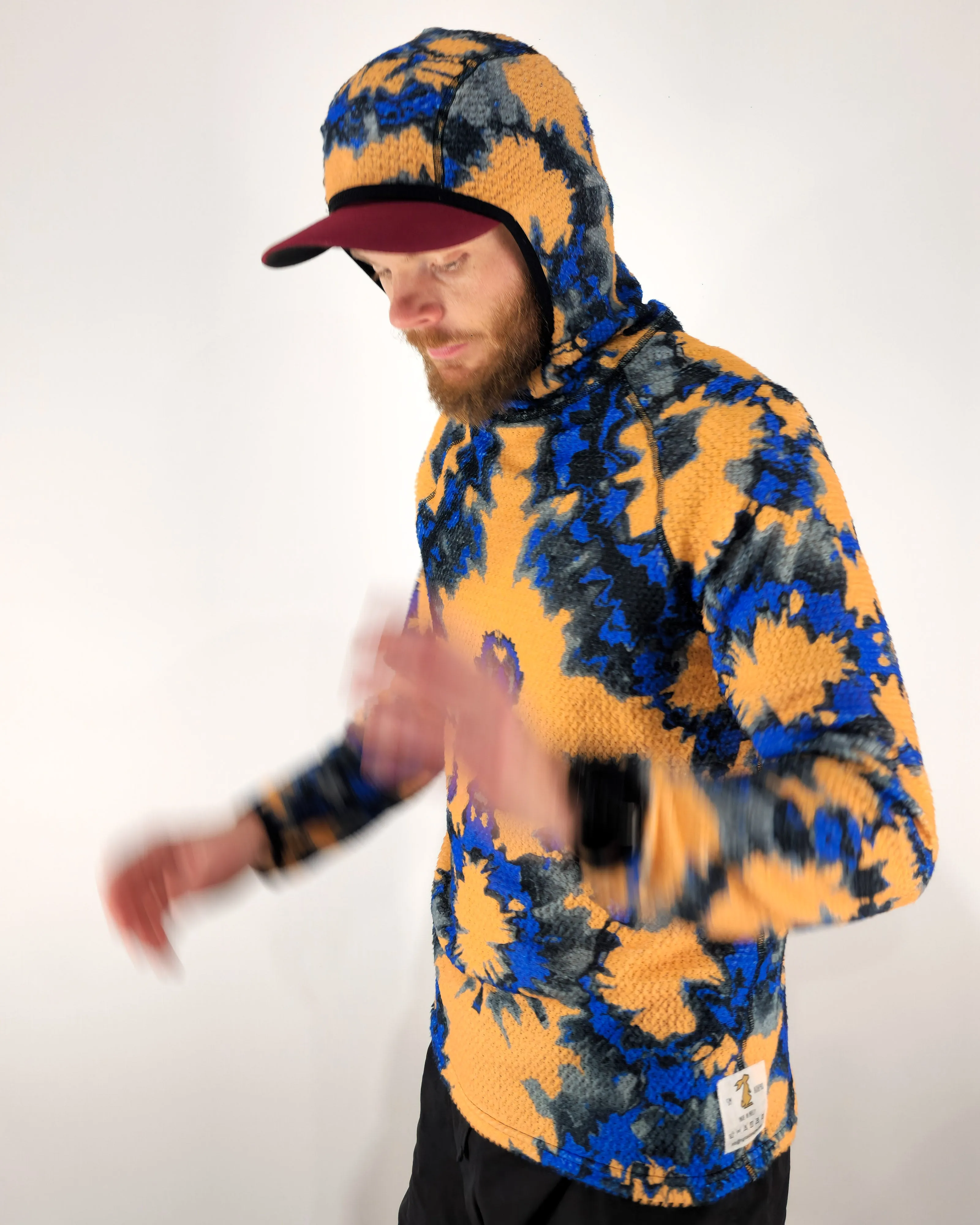 Printed Alpha Direct 90 Hoodie "Shibori"