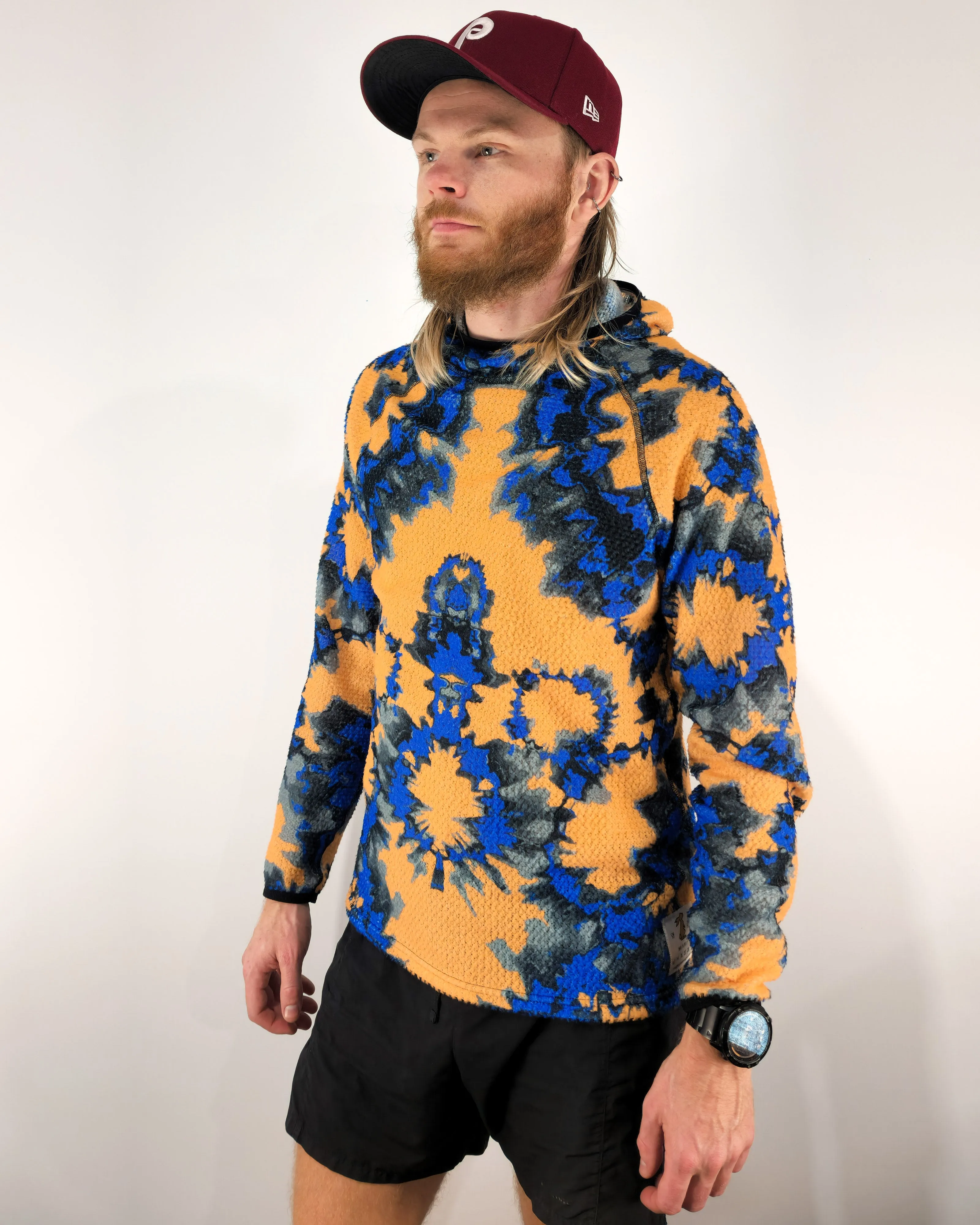 Printed Alpha Direct 90 Hoodie "Shibori"