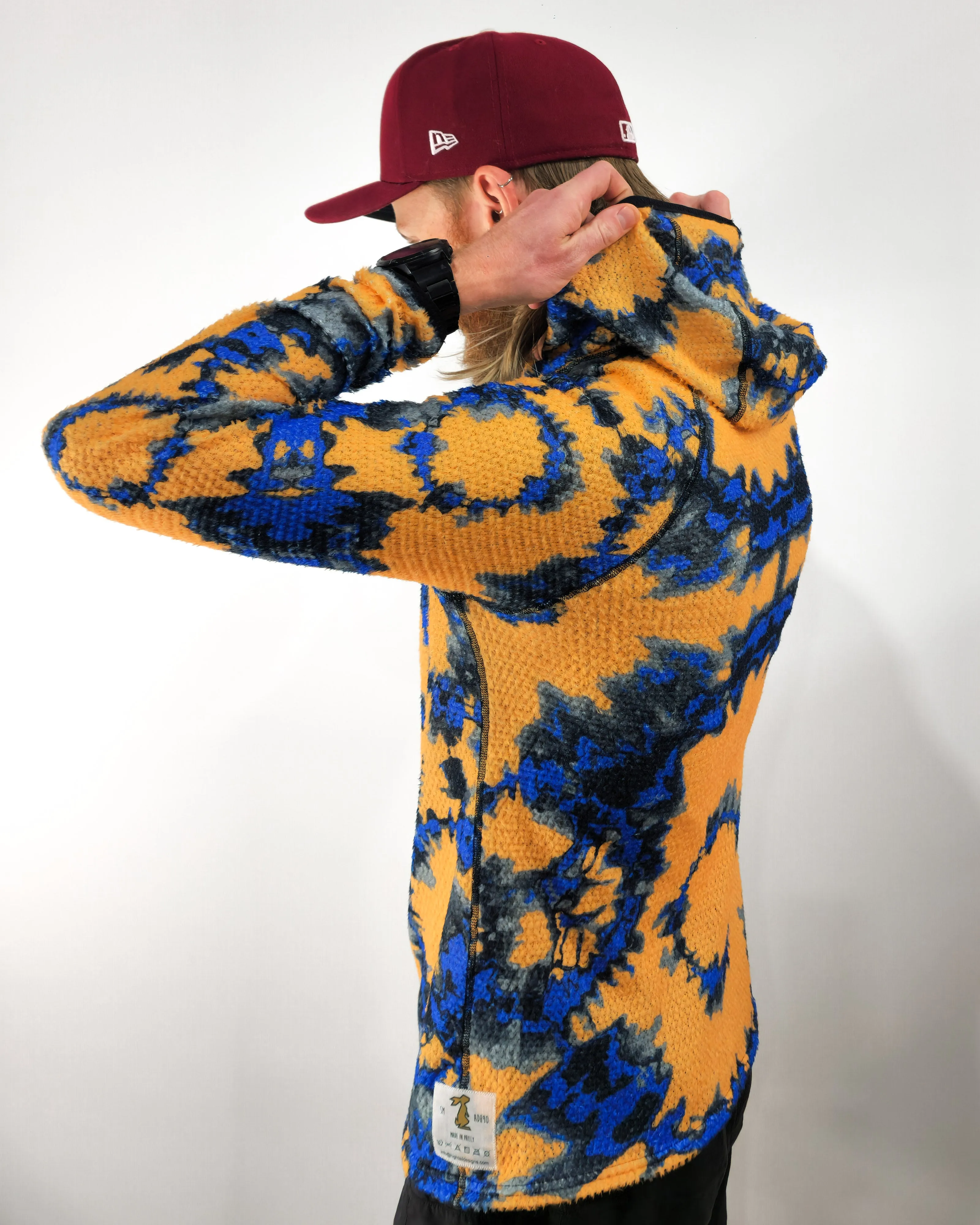 Printed Alpha Direct 90 Hoodie "Shibori"