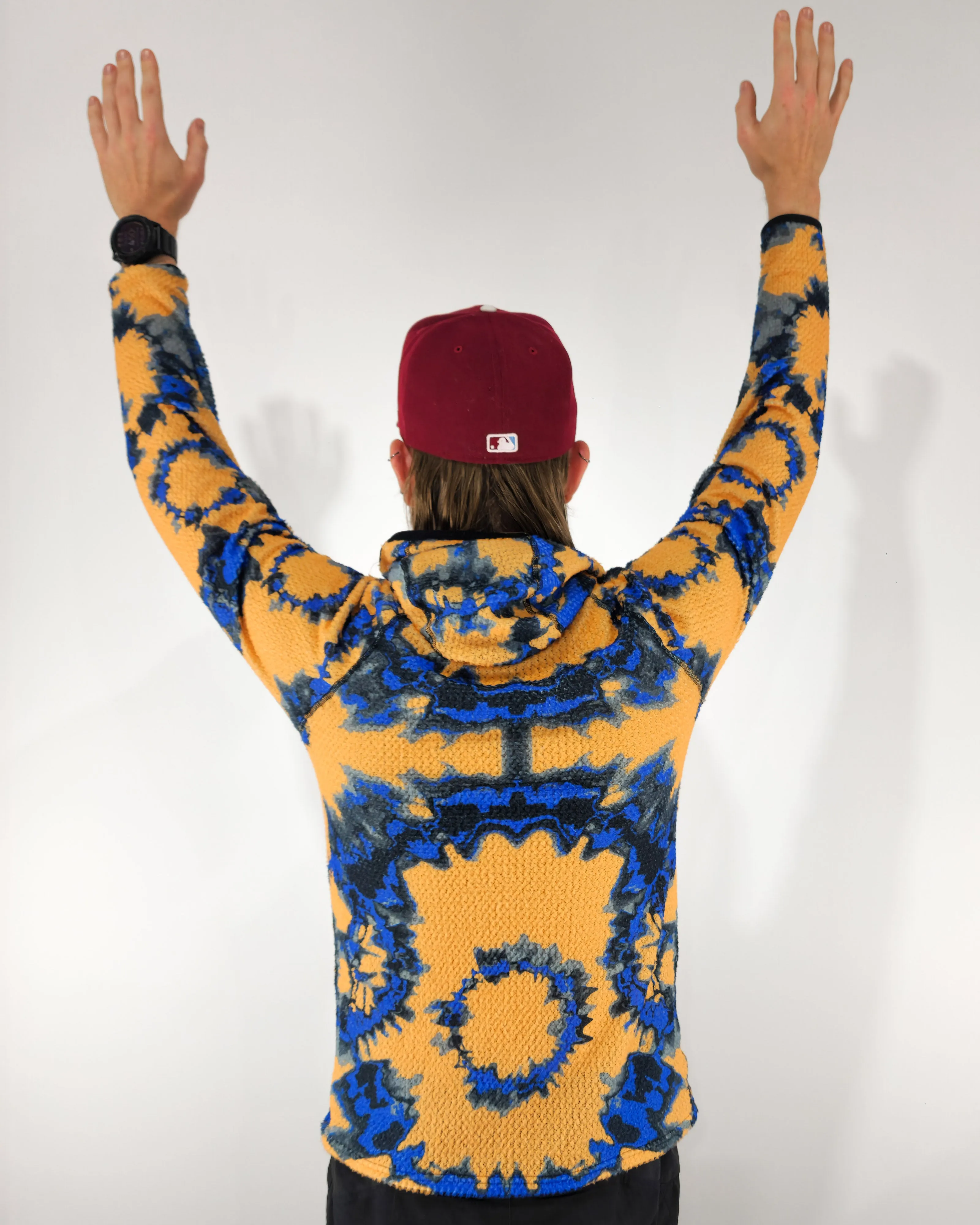Printed Alpha Direct 90 Hoodie "Shibori"