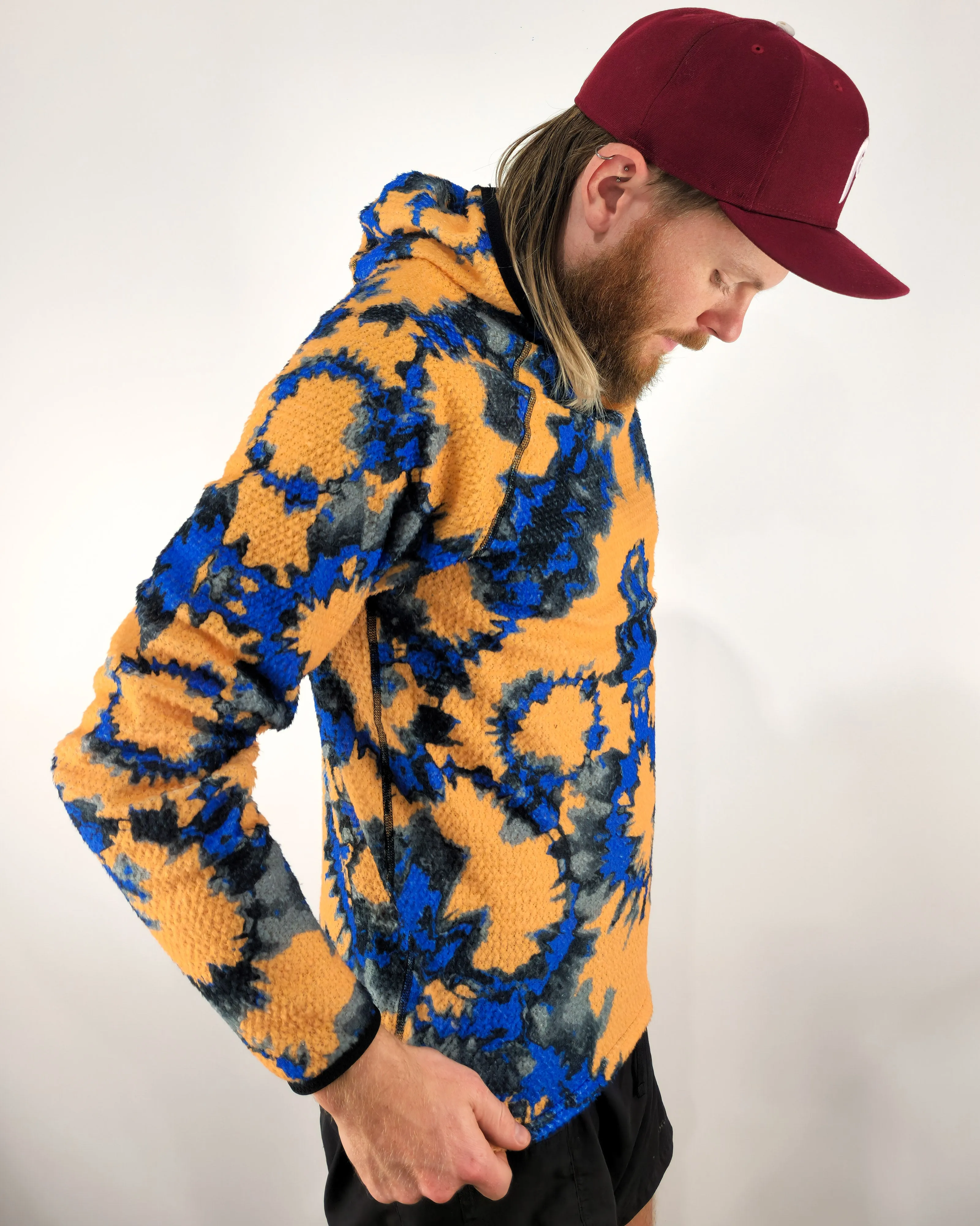 Printed Alpha Direct 90 Hoodie "Shibori"
