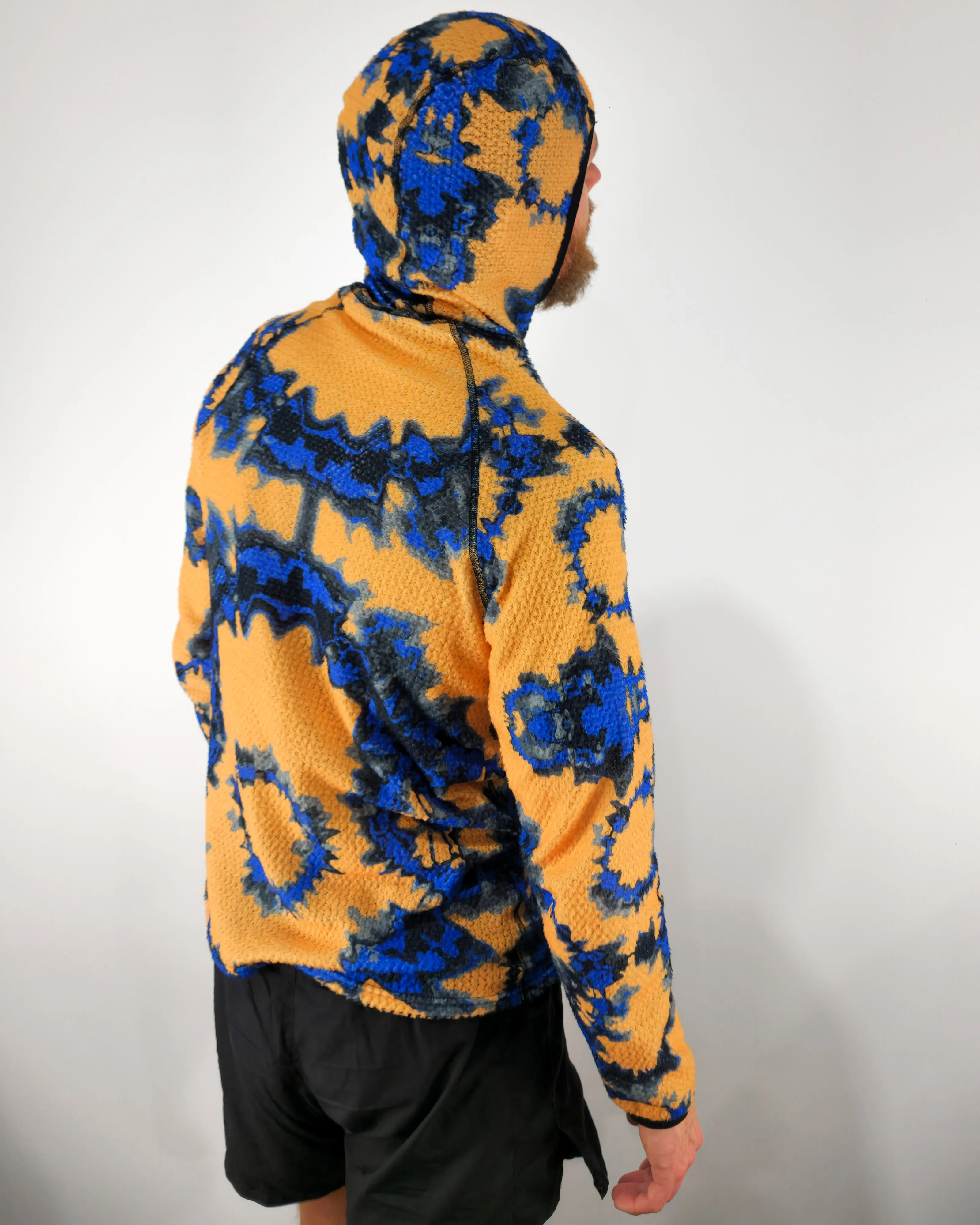 Printed Alpha Direct 90 Hoodie "Shibori"