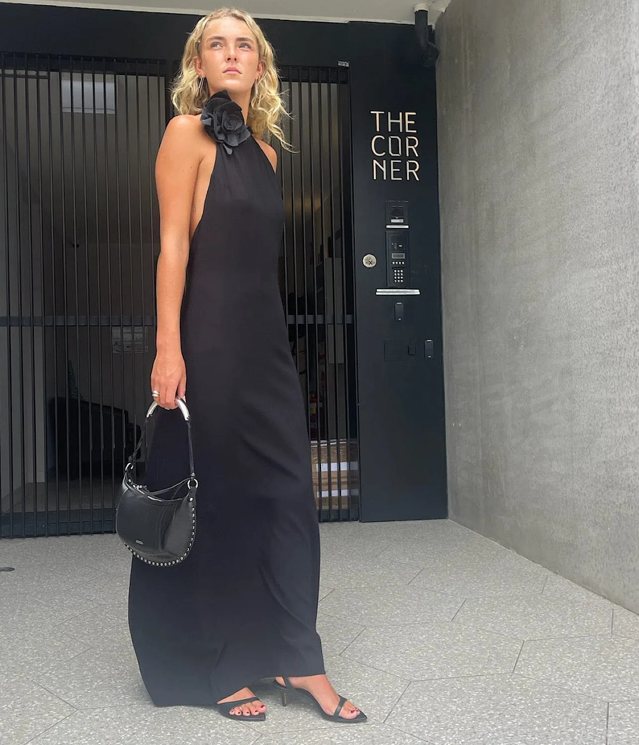 ROSA DRESS- BLACK