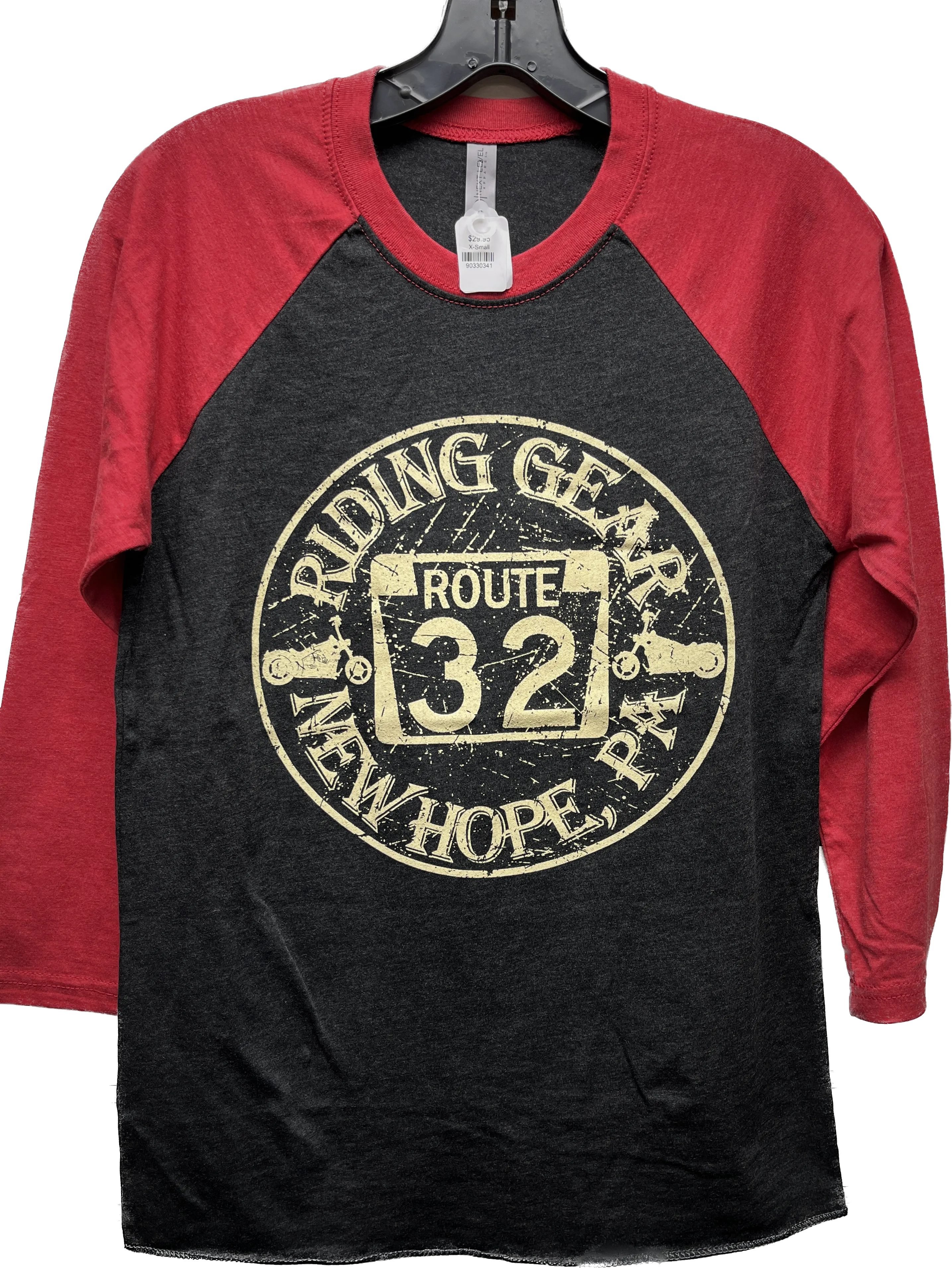 Route 32 Ultra Soft Raglan 3/4-Sleeve Shirt