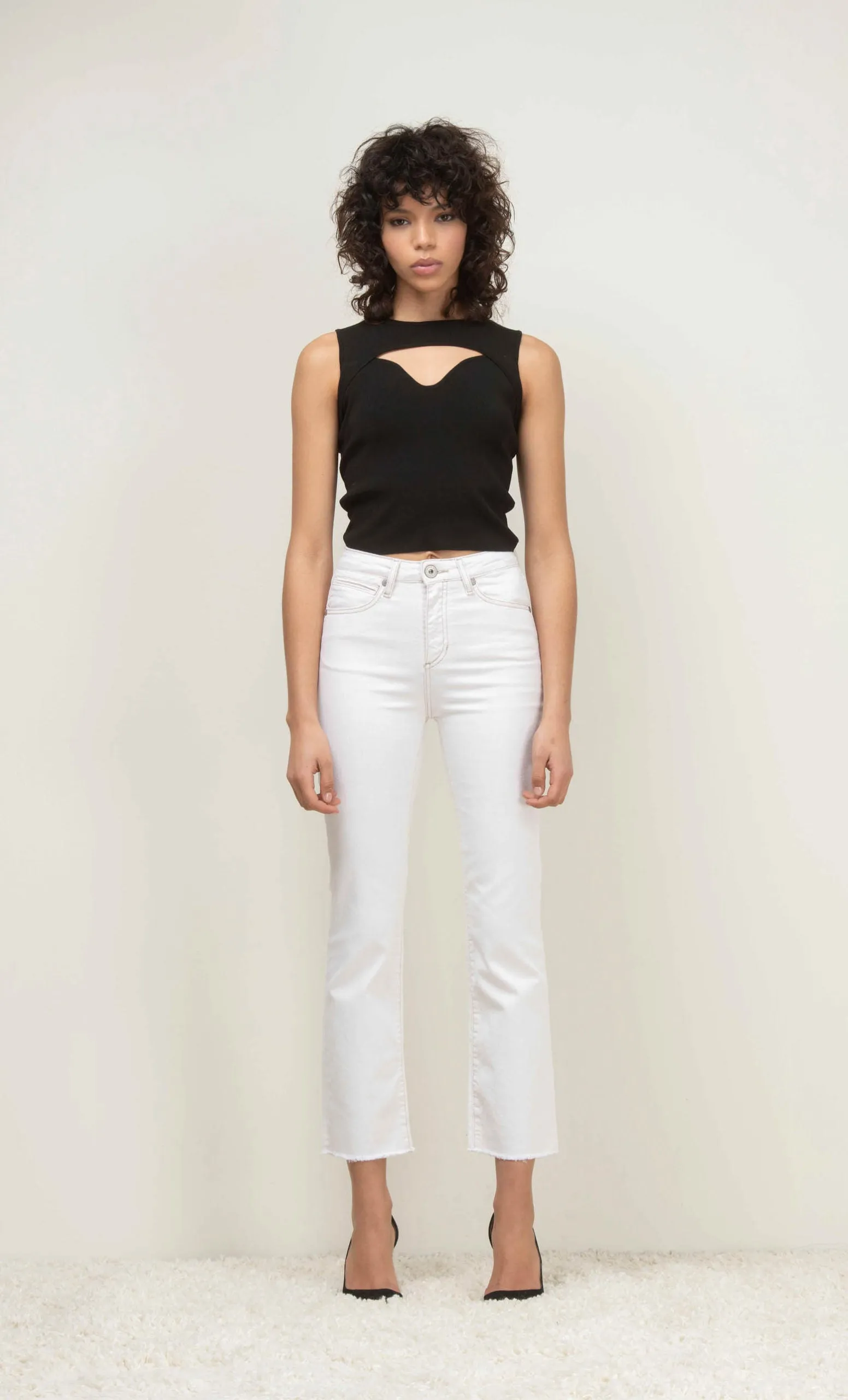 Salome Jeans Off White Denim