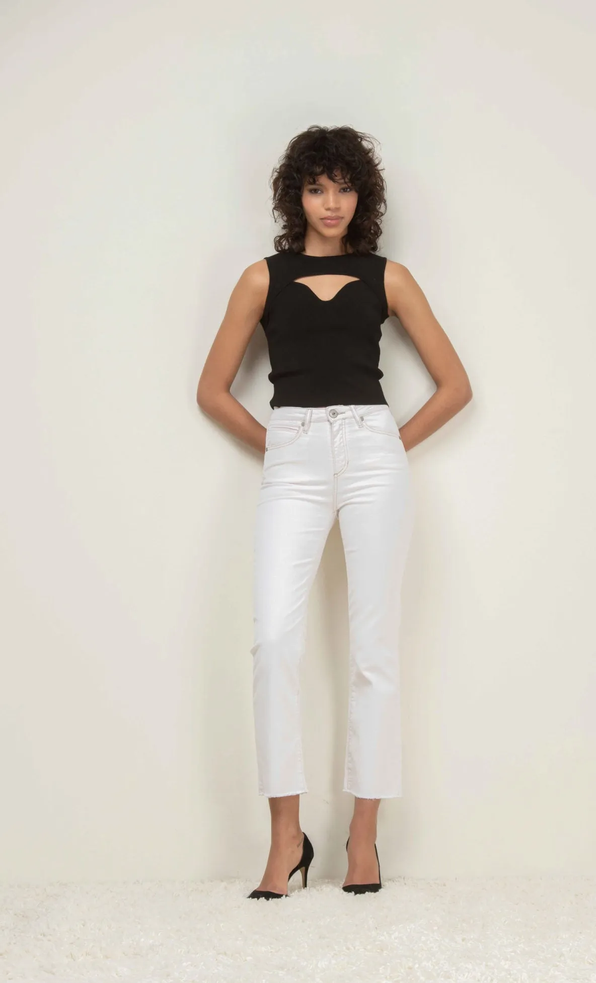 Salome Jeans Off White Denim