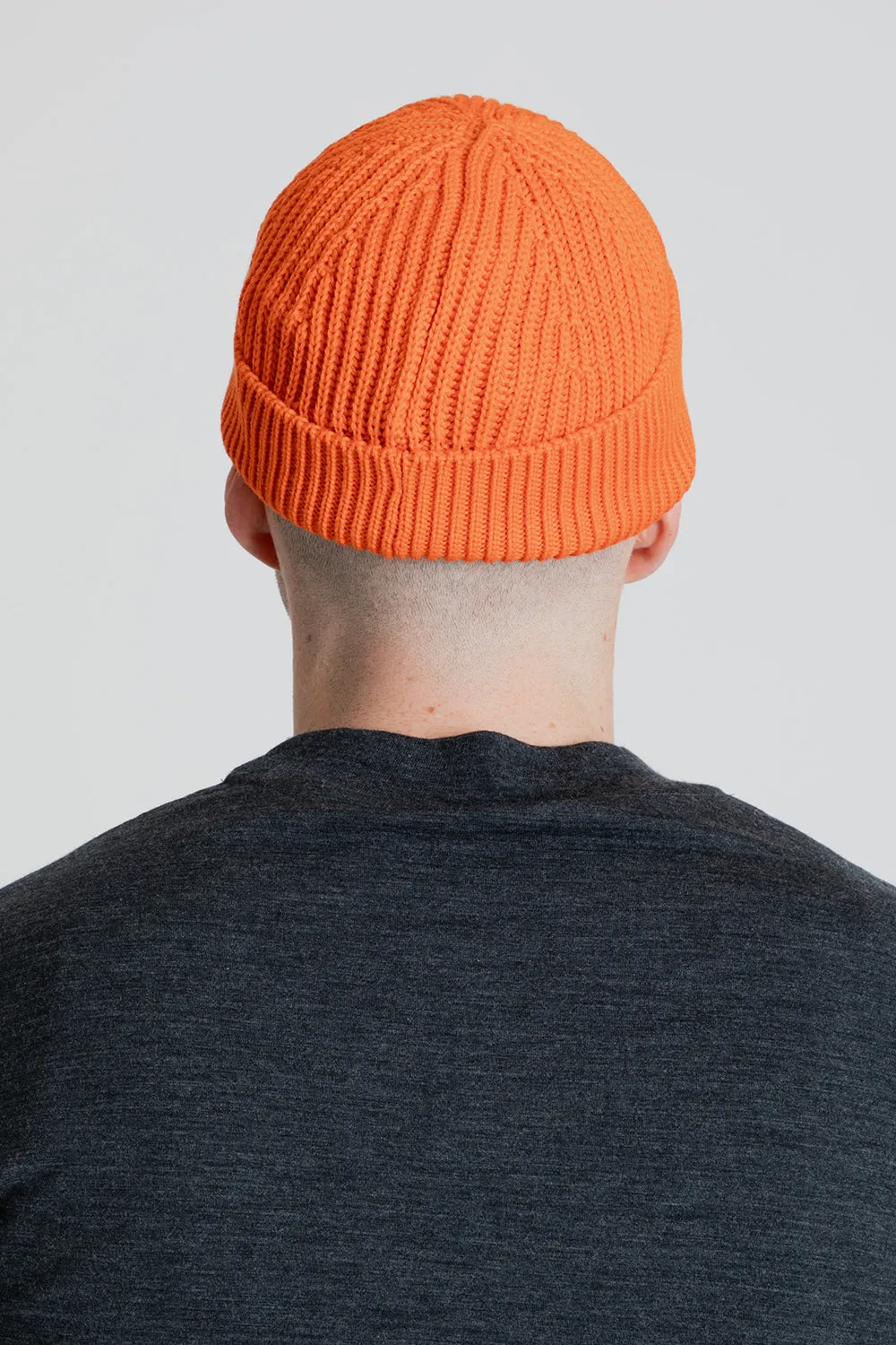 Short Beanie - Orange