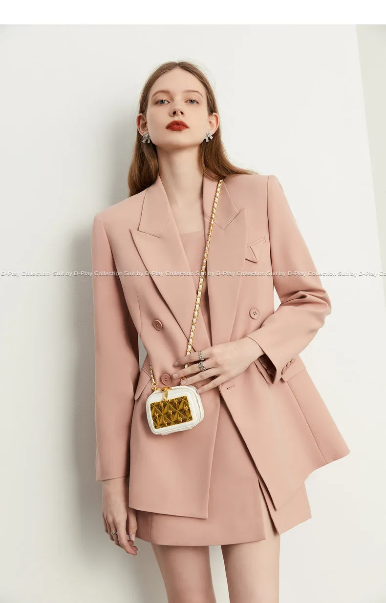 Slip dress   blazer suit set - Bian