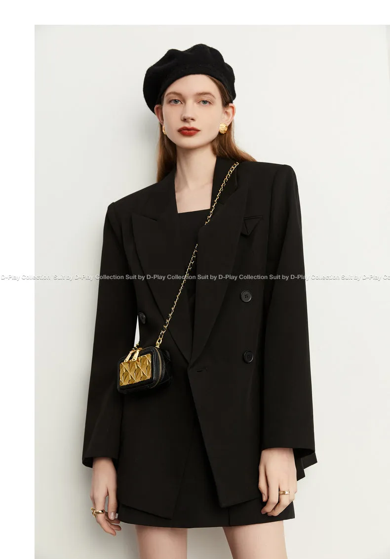 Slip dress   blazer suit set - Bian