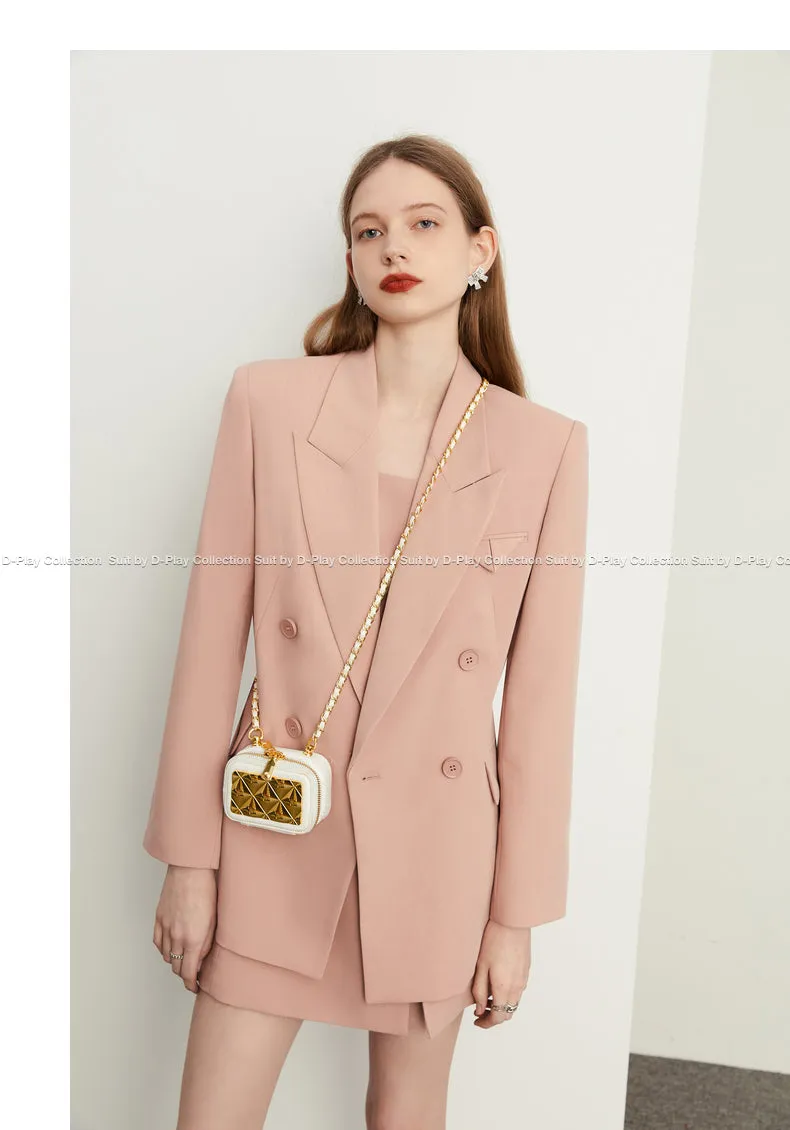 Slip dress   blazer suit set - Bian