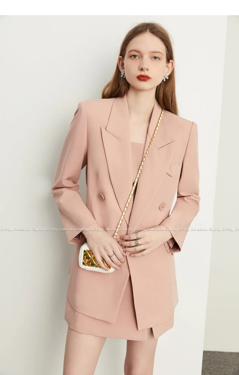 Slip dress   blazer suit set - Bian