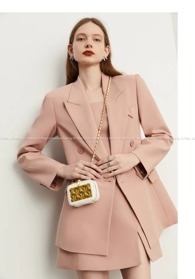 Slip dress   blazer suit set - Bian
