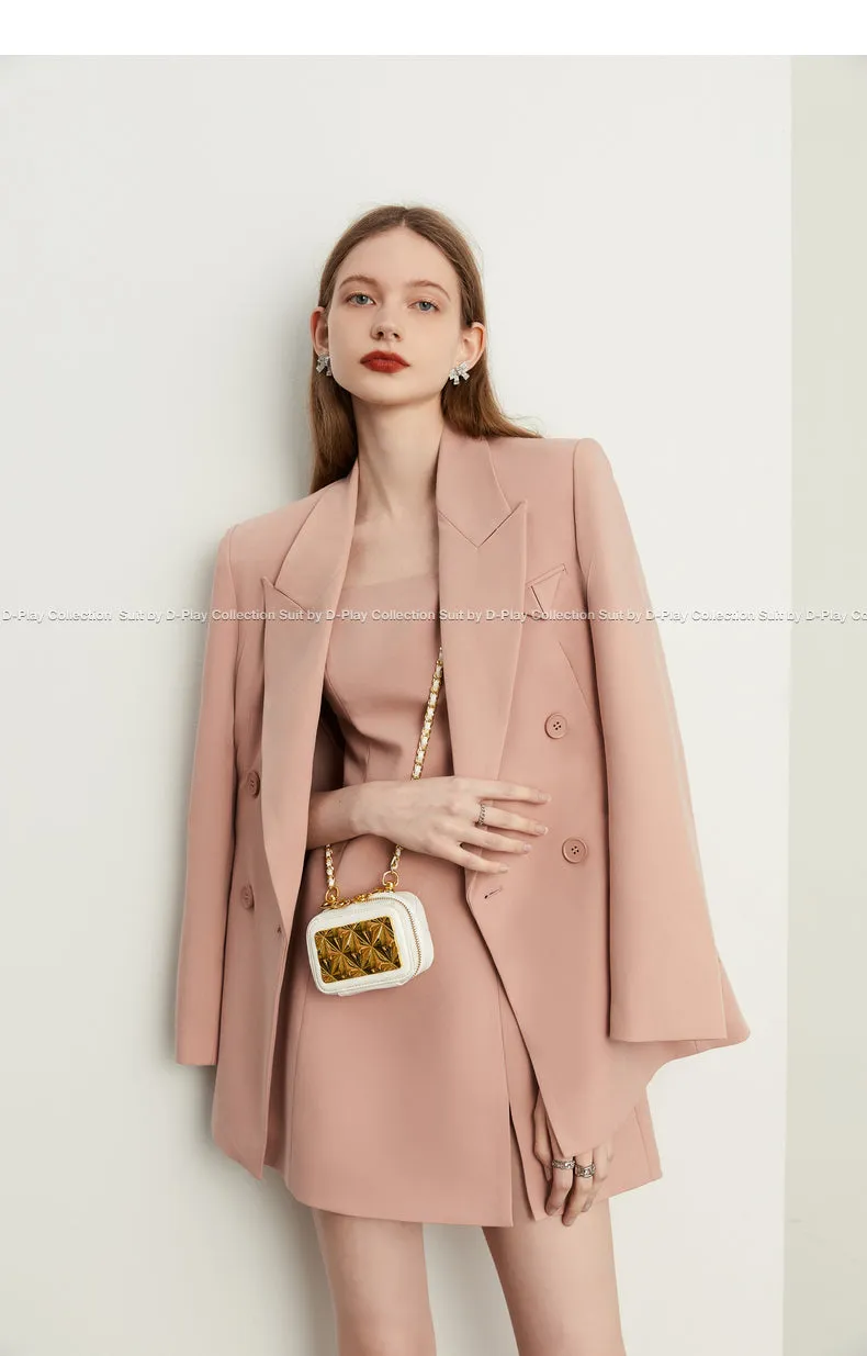Slip dress   blazer suit set - Bian