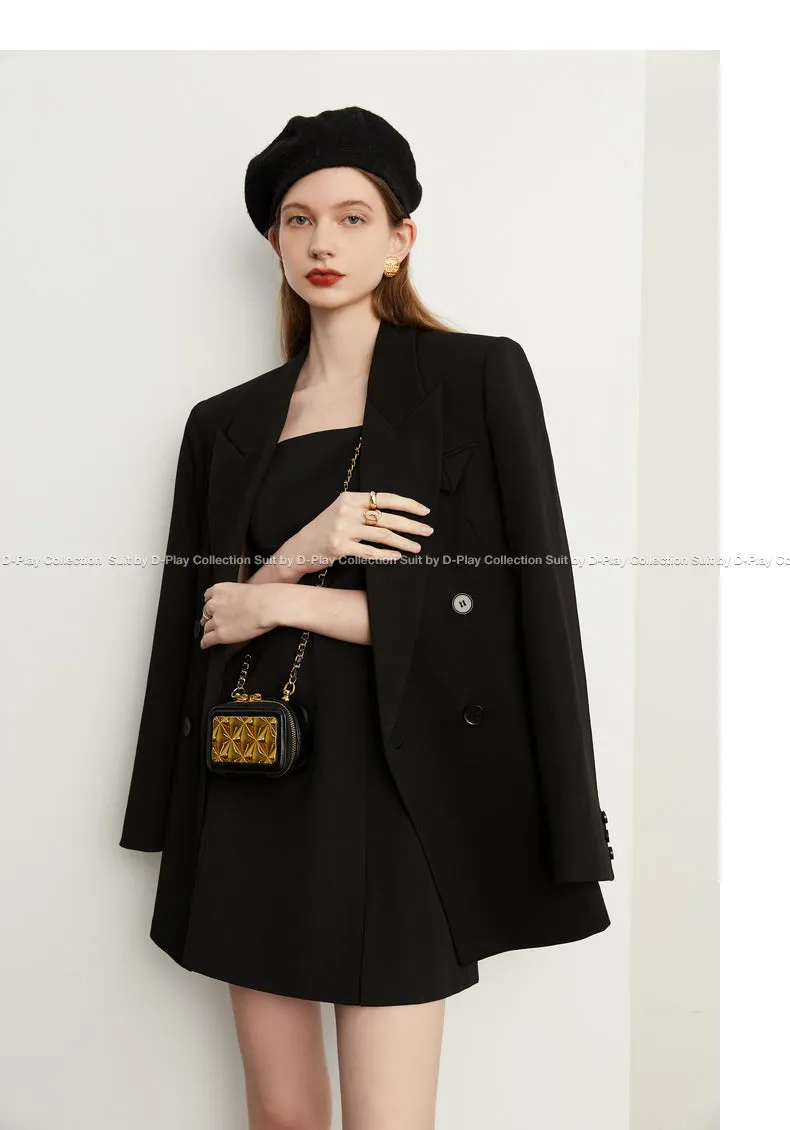 Slip dress   blazer suit set - Bian