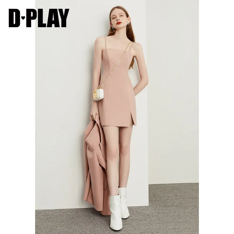 Slip dress   blazer suit set - Bian