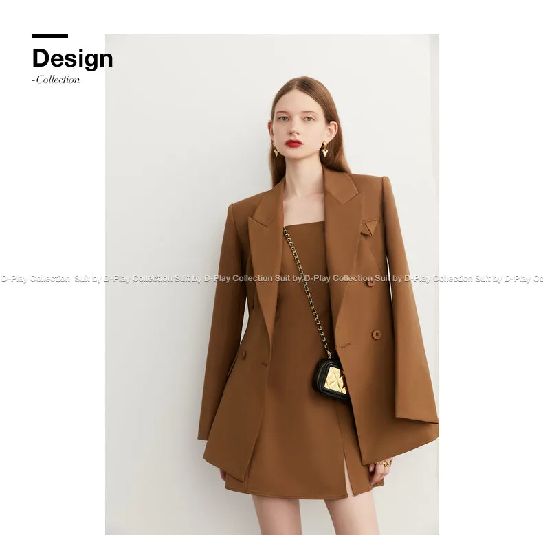 Slip dress   blazer suit set - Bian