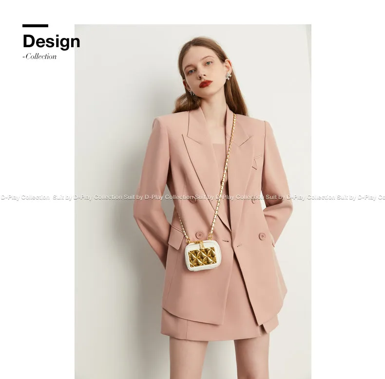 Slip dress   blazer suit set - Bian