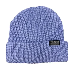 Snow Mountain Ribbed Beanies-PURPLE