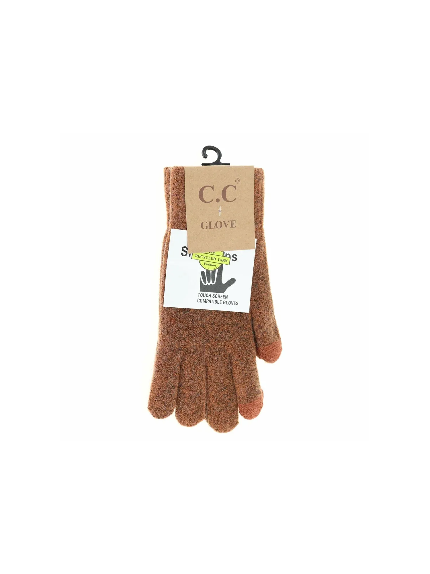 Soft Recycled Yarn Touch Screen Gloves