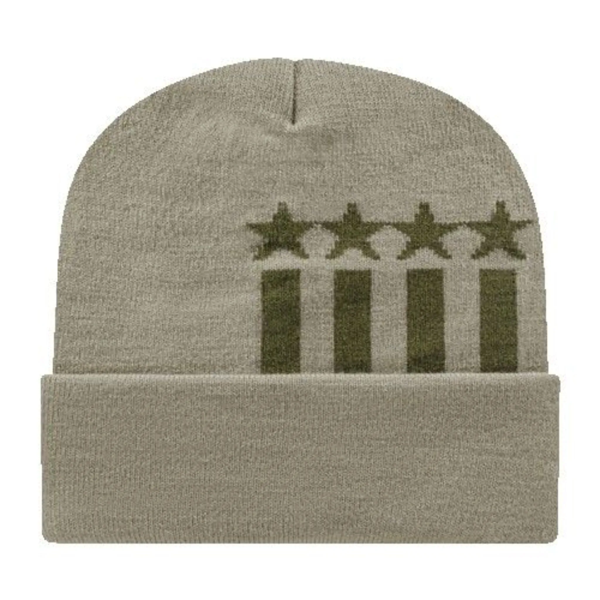 Stars and Stripes Knit Cap w/Cuff - #401813