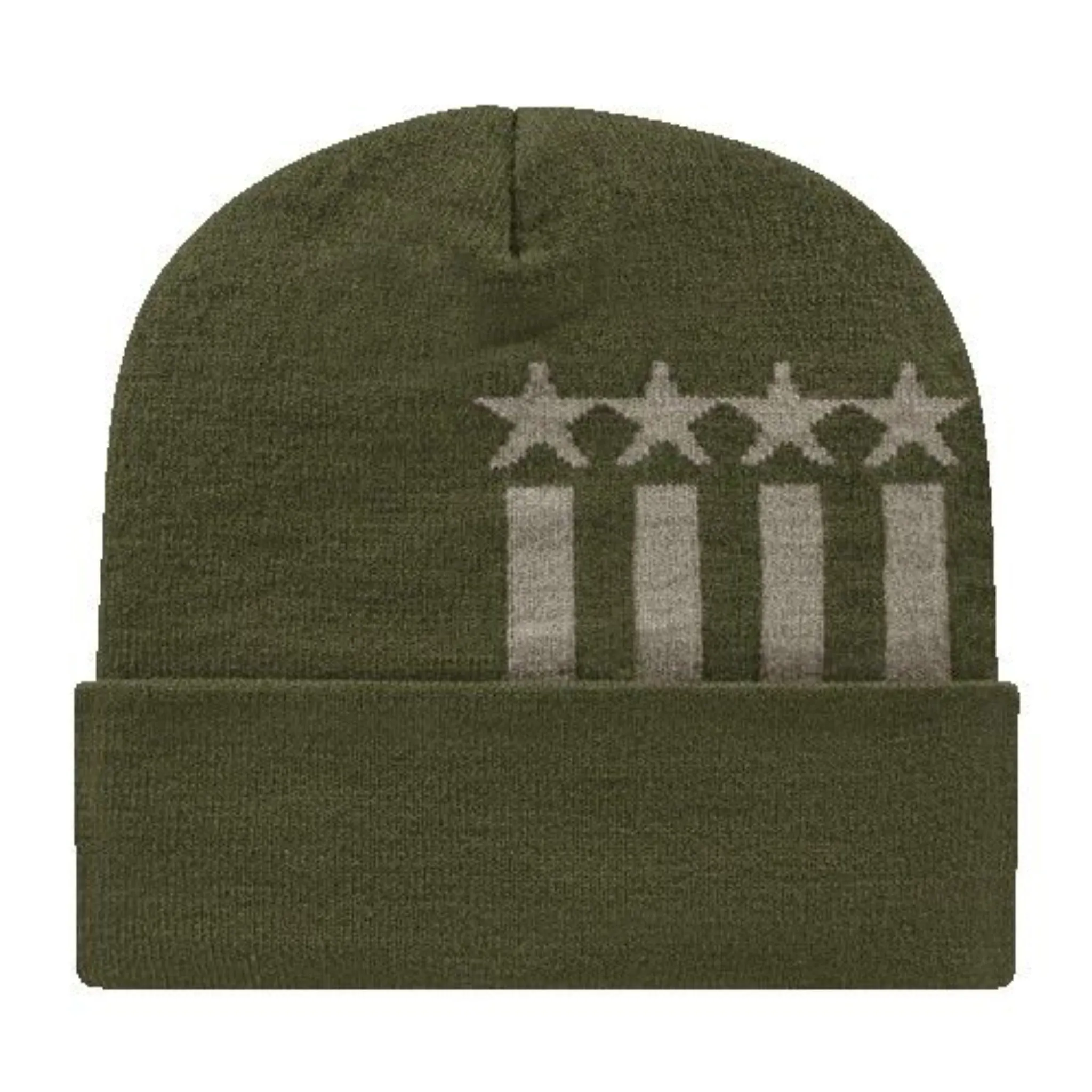Stars and Stripes Knit Cap w/Cuff - #401813